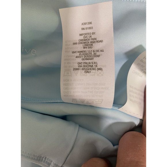 soulgani women's athletic leggings Light Blue Gray Size Medium M - Picture 9 of 12